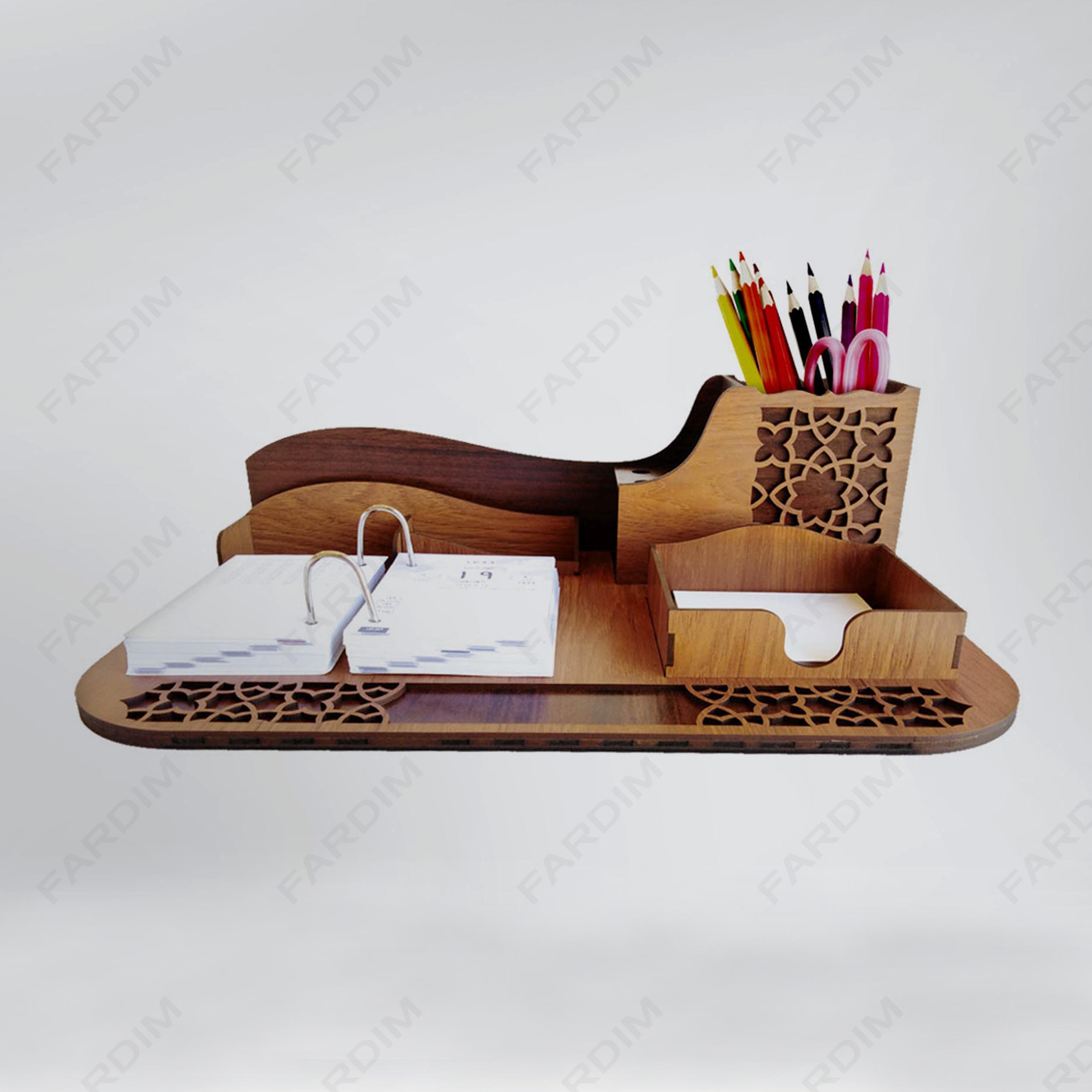 طرح لیزر ست رومیزی اداری